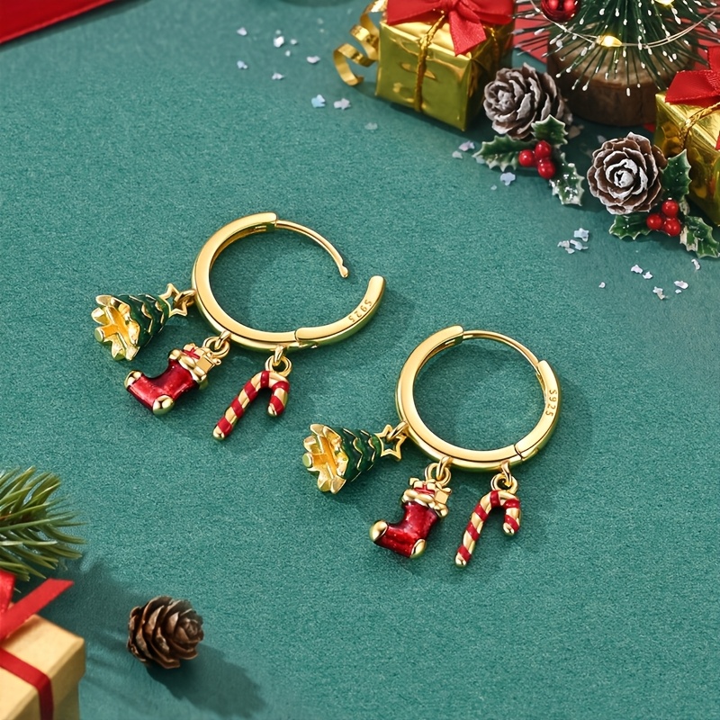 Women's Elegant 925 Silver Earrings, Perfect for Gifting